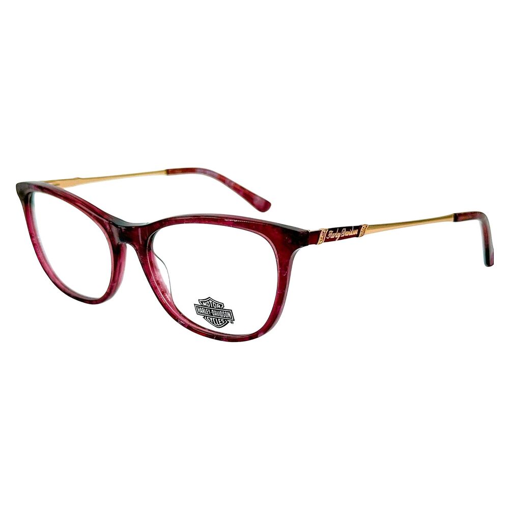 Harley Davidson HD0549 Womens Plastic Eyeglass Frame 083 Violet 53-17